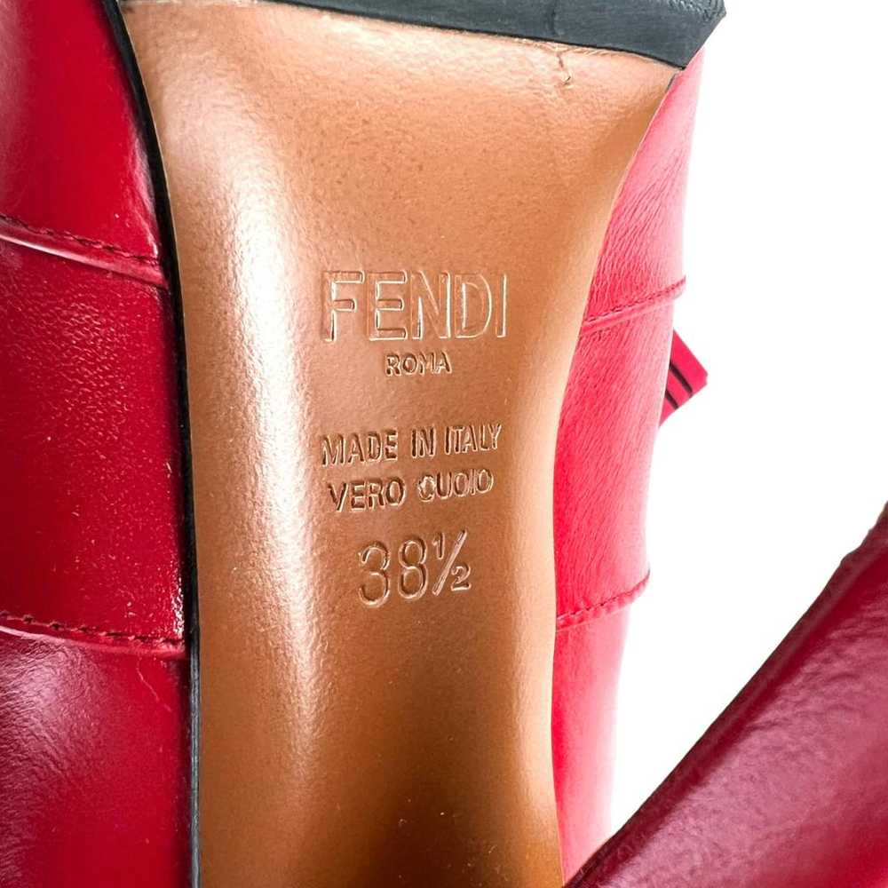 Fendi Leather boots - image 6