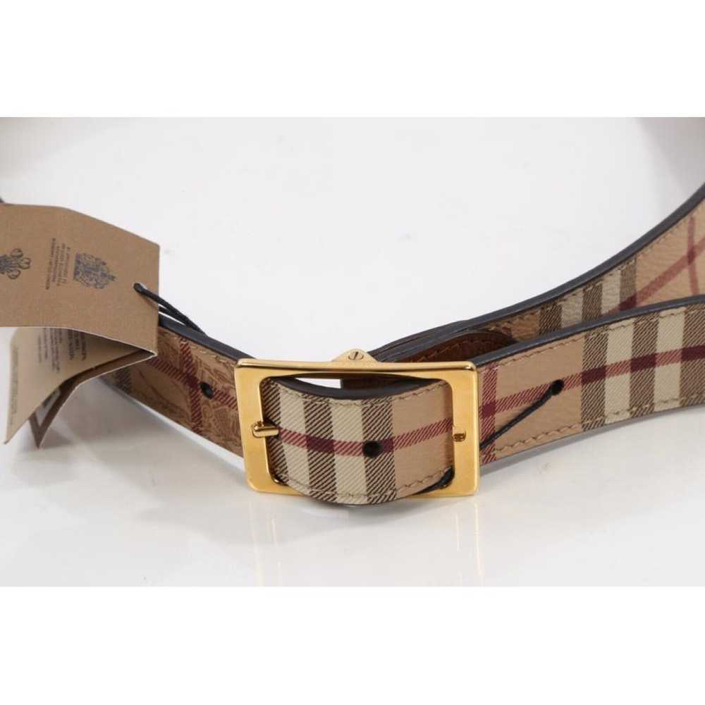 Burberry Leather belt - image 7