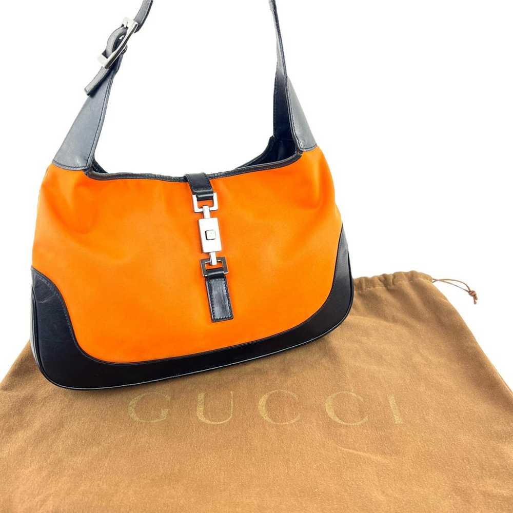 Gucci Jackie Vintage cloth handbag - image 4