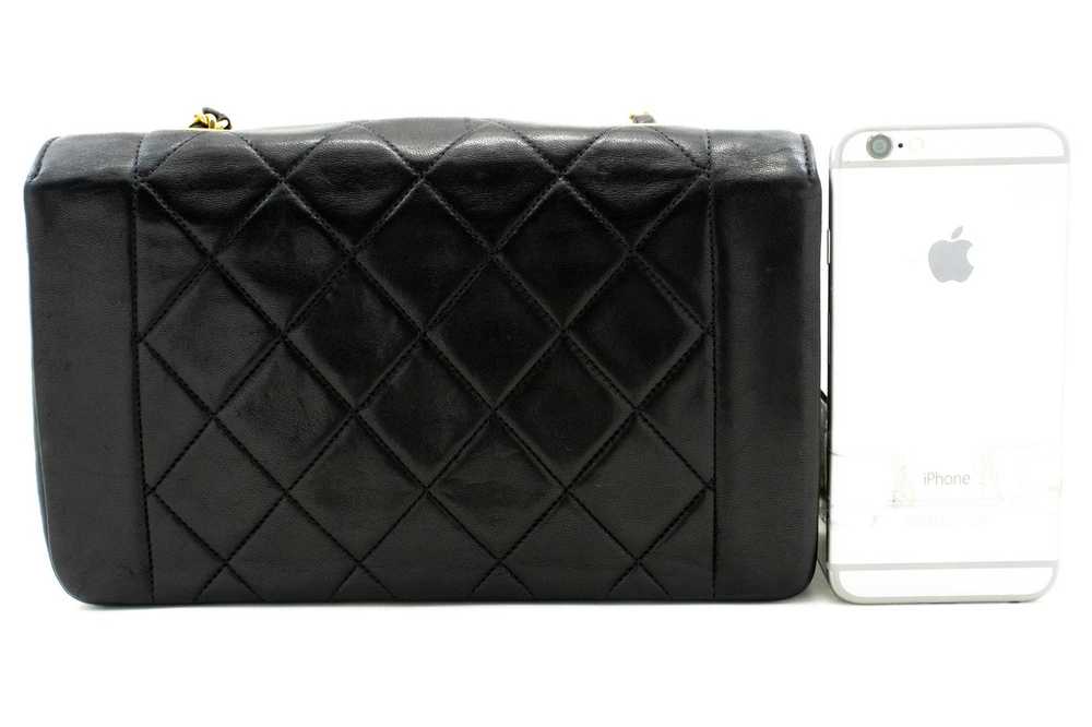 Chanel CHANEL Diana Flap Chain Shoulder Bag Black… - image 3