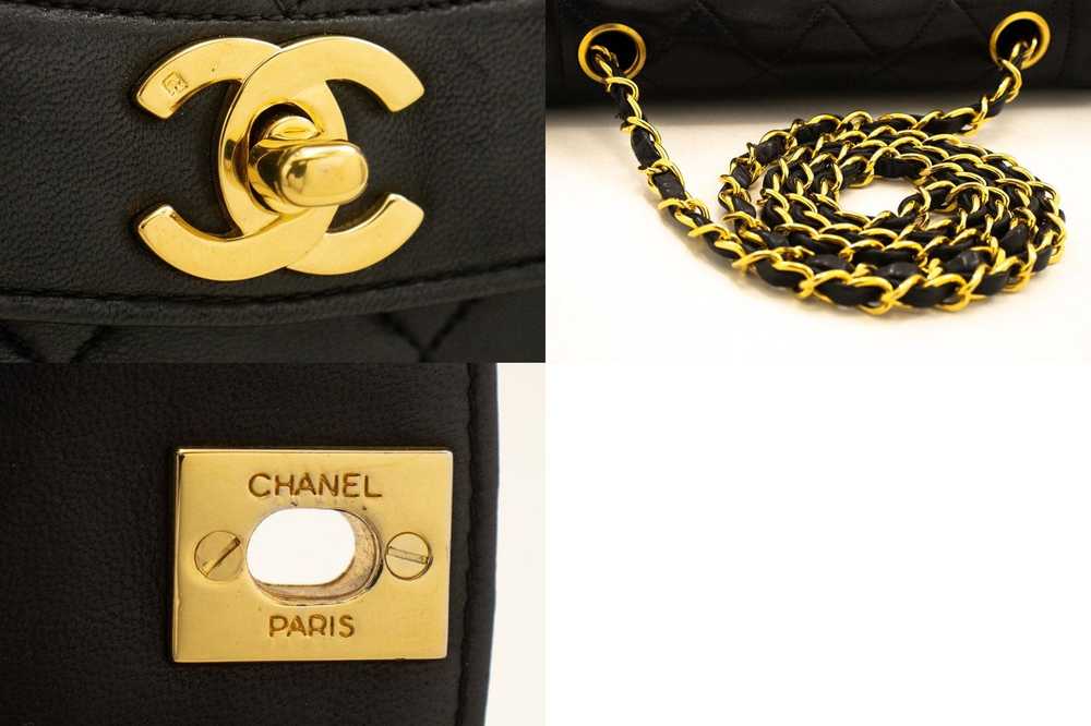 Chanel CHANEL Diana Flap Chain Shoulder Bag Black… - image 7