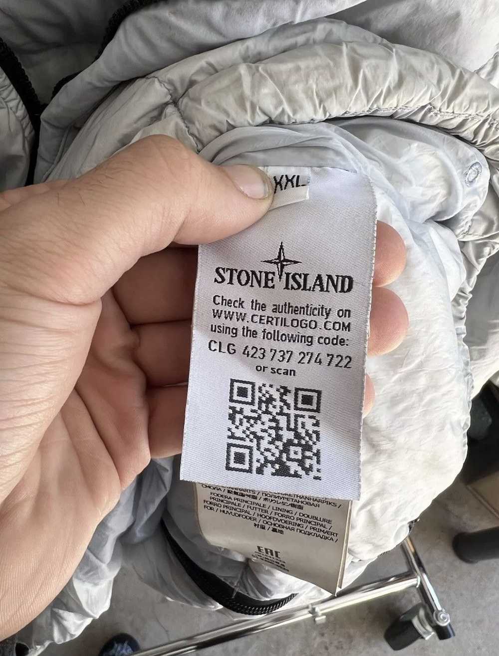 Stone Island Rare stone island down puffer anorak - image 5