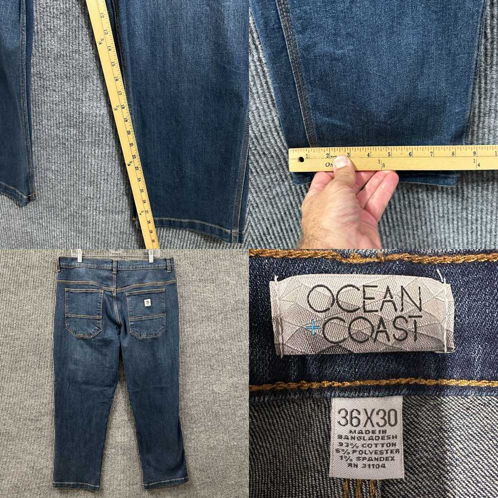 Vintage Ocean Coast Mens Straight Leg Jeans 36x30… - image 4