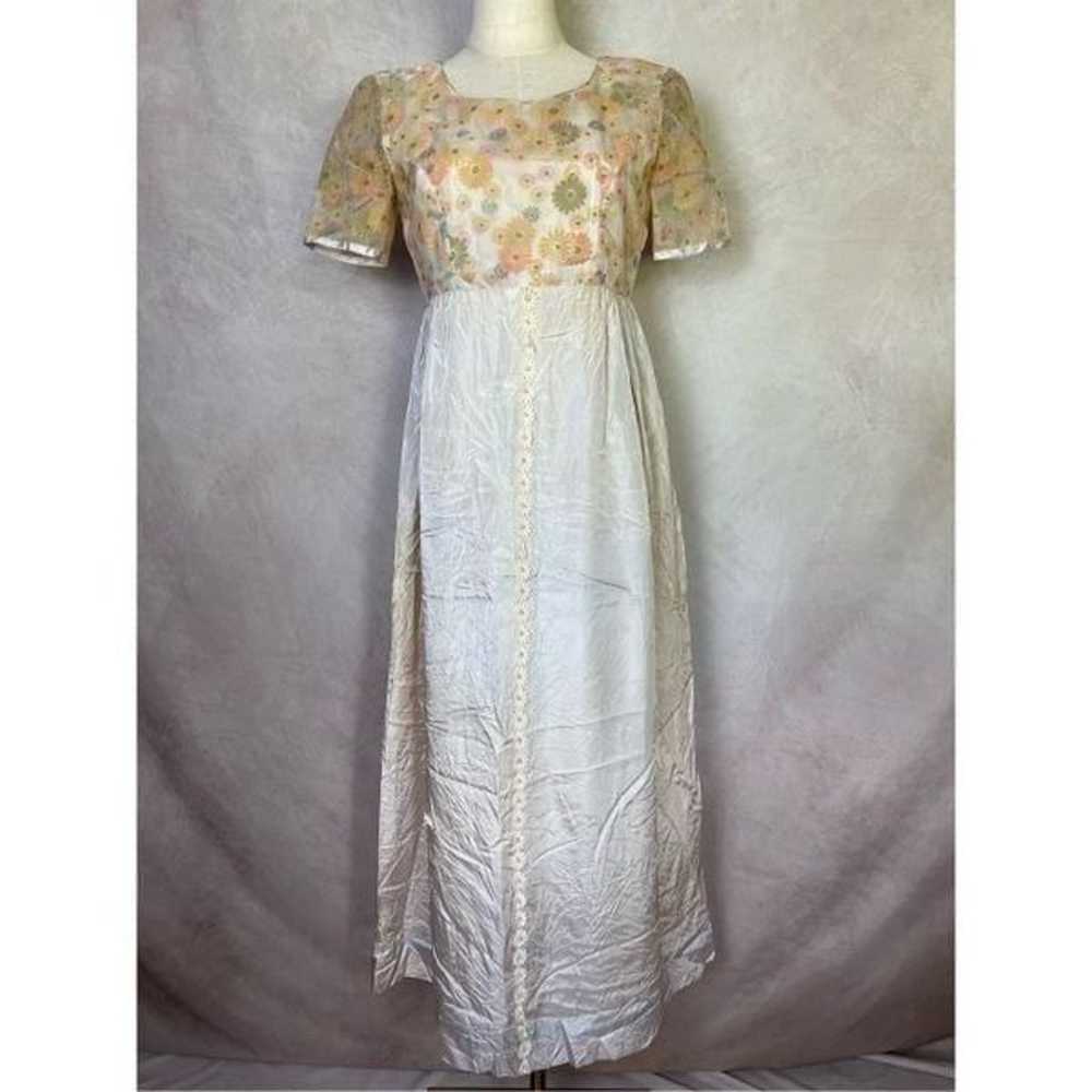 Vintage 1960s Dress Flower Power - image 1