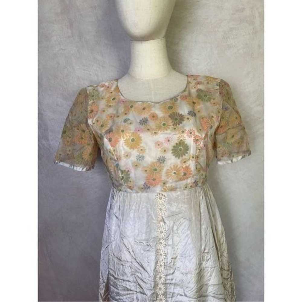 Vintage 1960s Dress Flower Power - image 2