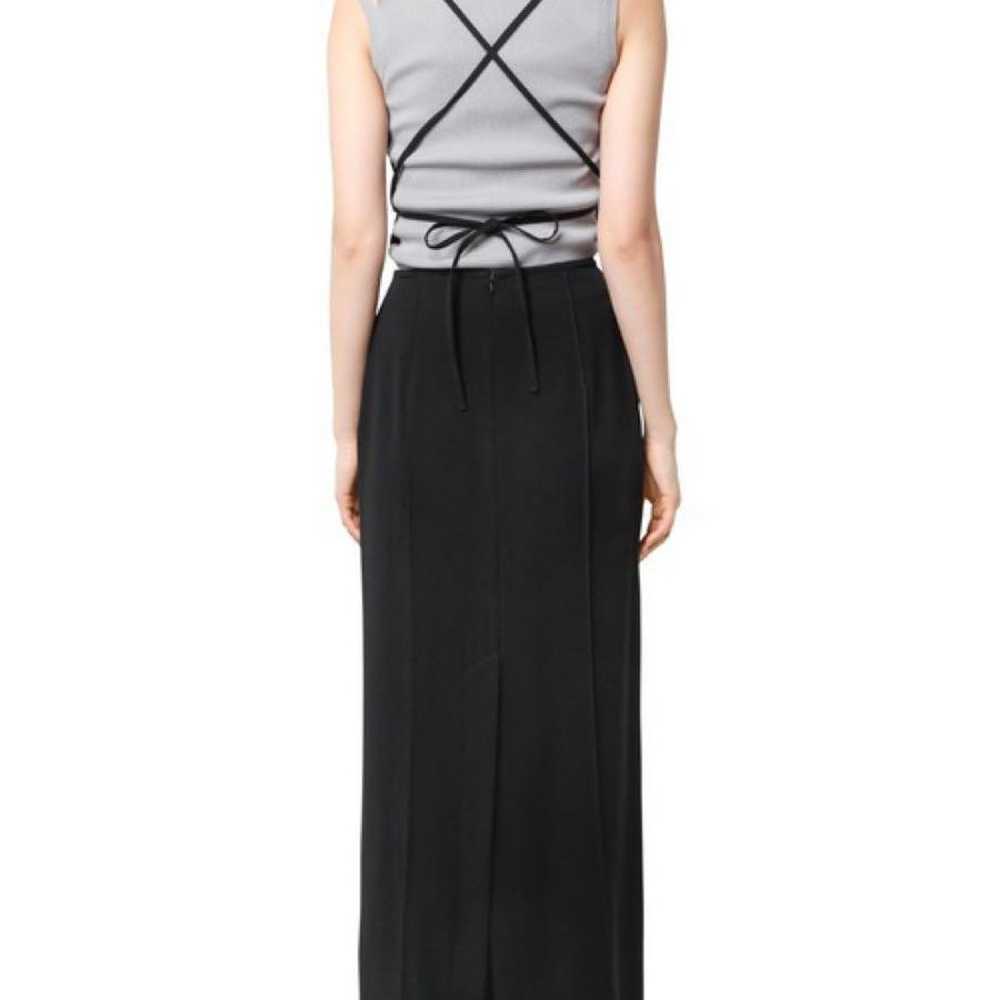 LE CIEL BLEU 21SS Apron Maxi Dress Linen Onepiece - image 5