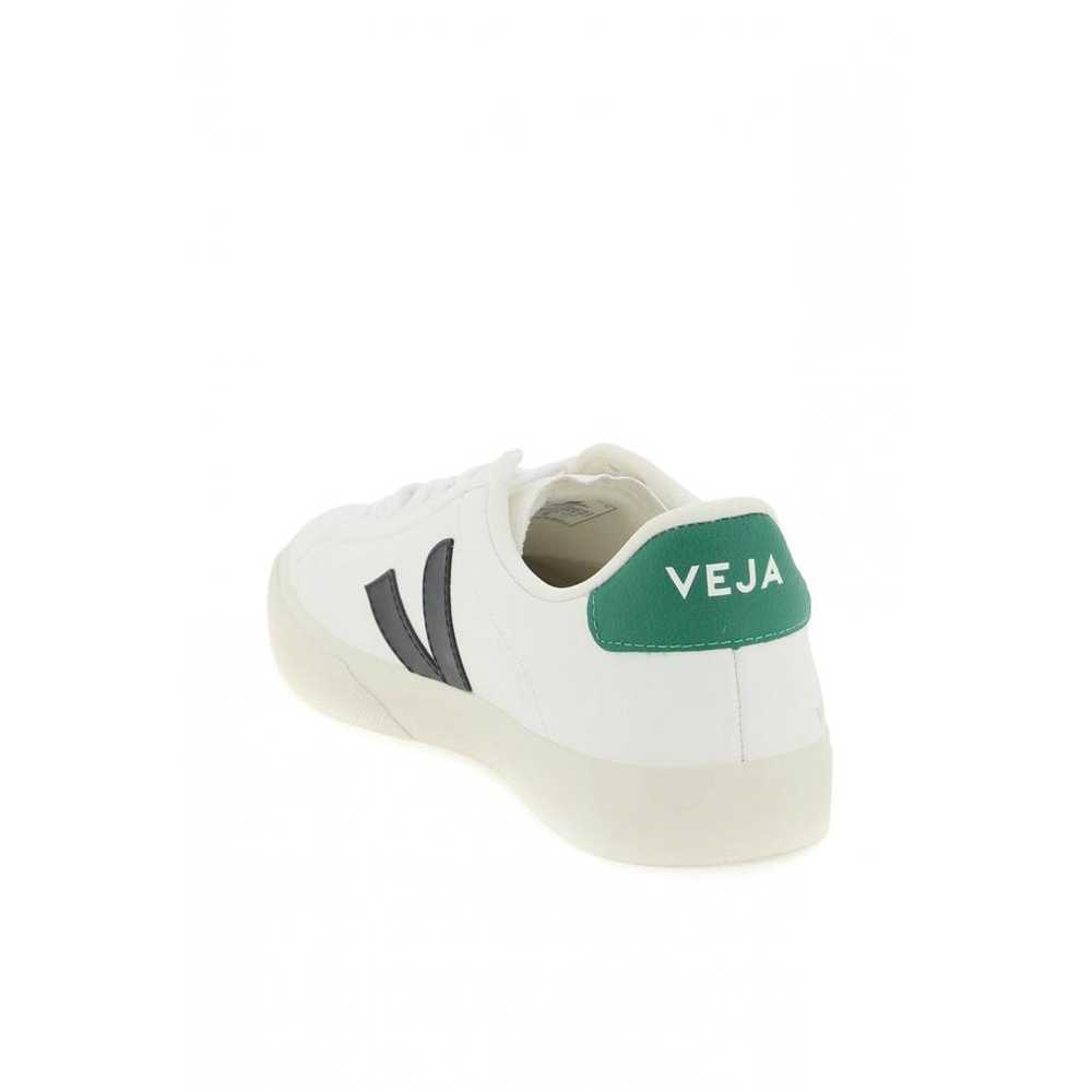 Veja Leather low trainers - image 2