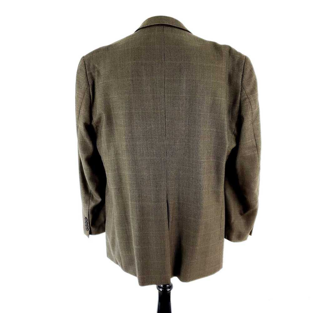 Joseph & Feiss Joseph & Feiss Gold Wool 2 Button … - image 5