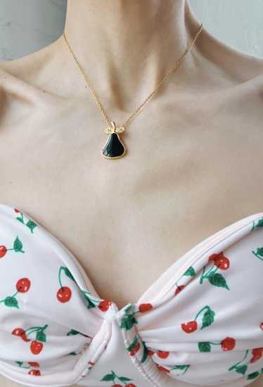 perfect pear necklace