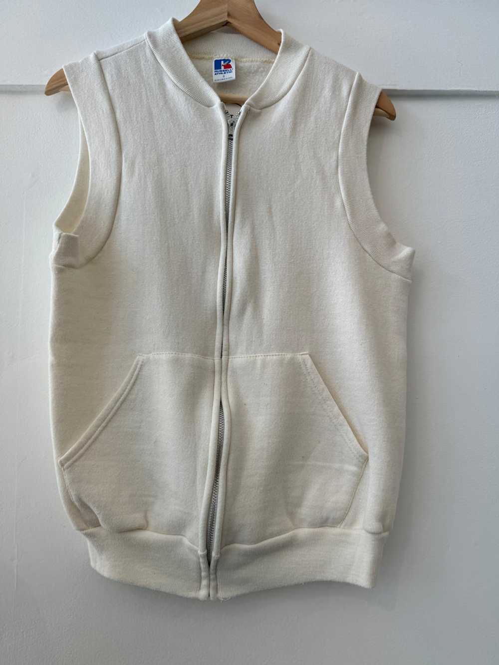 Vintage RUSSELL ATHLETIC sleeveless sweatshirt - image 5