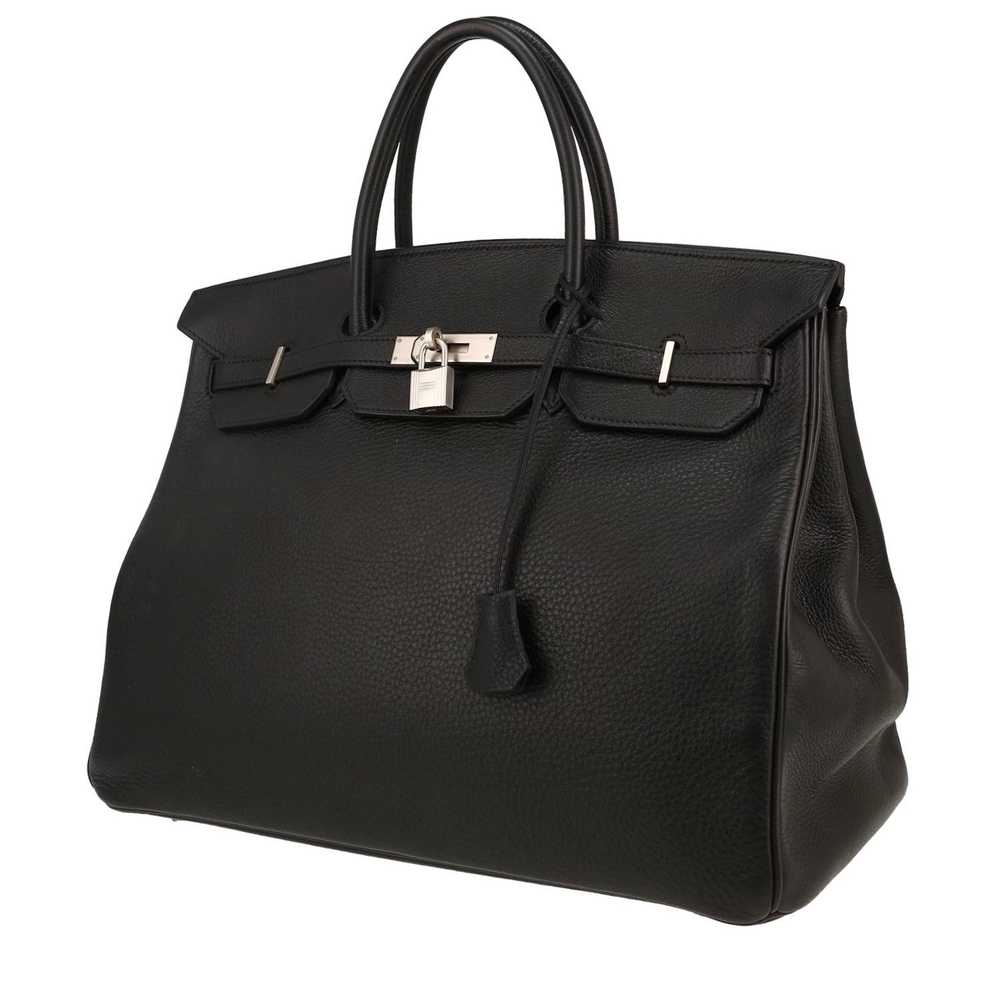 Hermès Birkin 40 cm handbag in black togo leather… - image 1