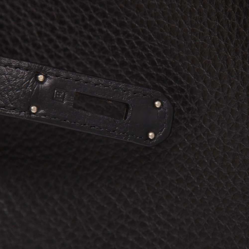 Hermès Birkin 40 cm handbag in black togo leather… - image 5