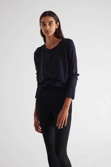 Jil Sander Navy Cotton Tee