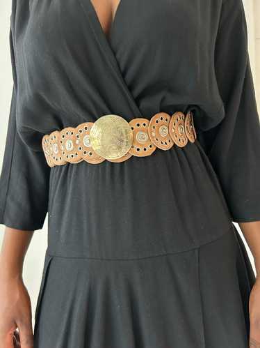 Vintage Cali belt - tan - image 1