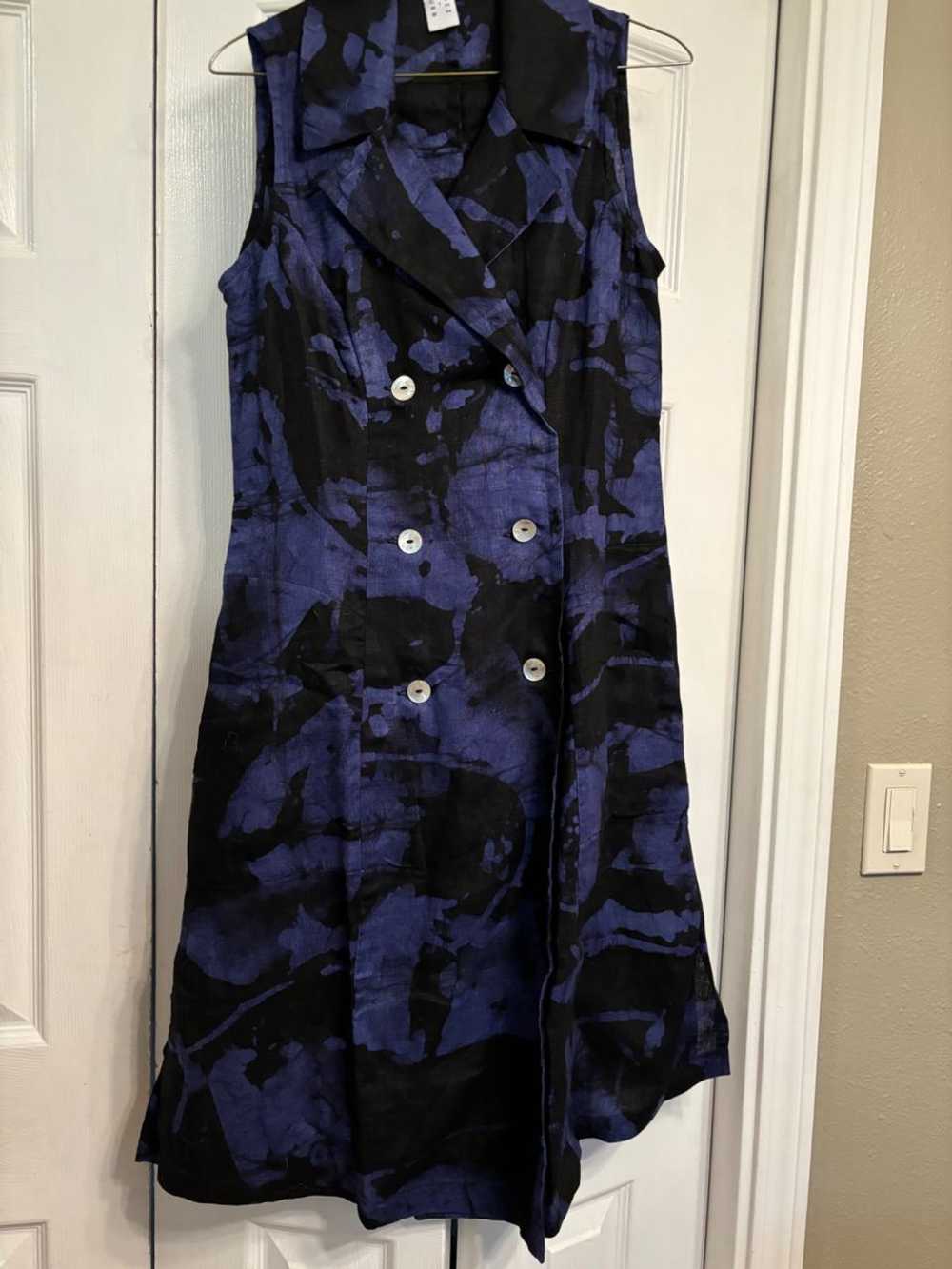 Osei Duro Button Up Dress With Belt (S) | Used,… - image 1