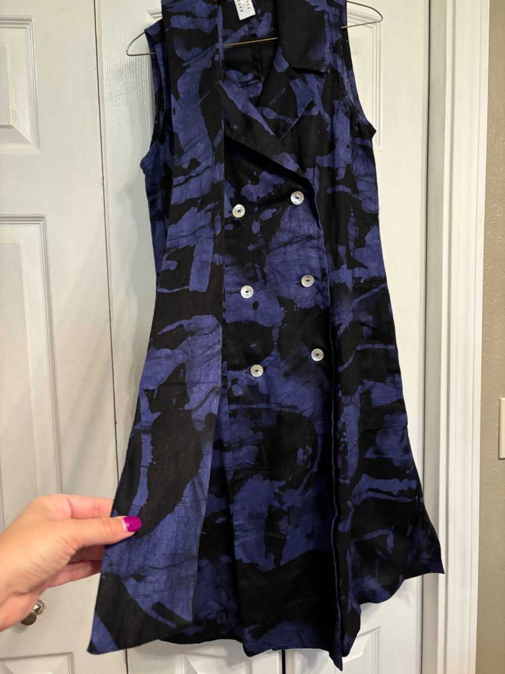 Osei Duro Button Up Dress With Belt (S) | Used,… - image 2