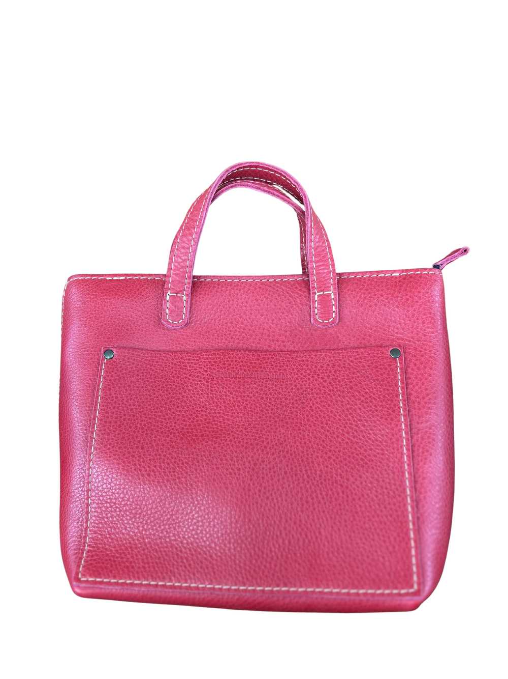 Portland Leather Mini Crossbody Tote - image 1