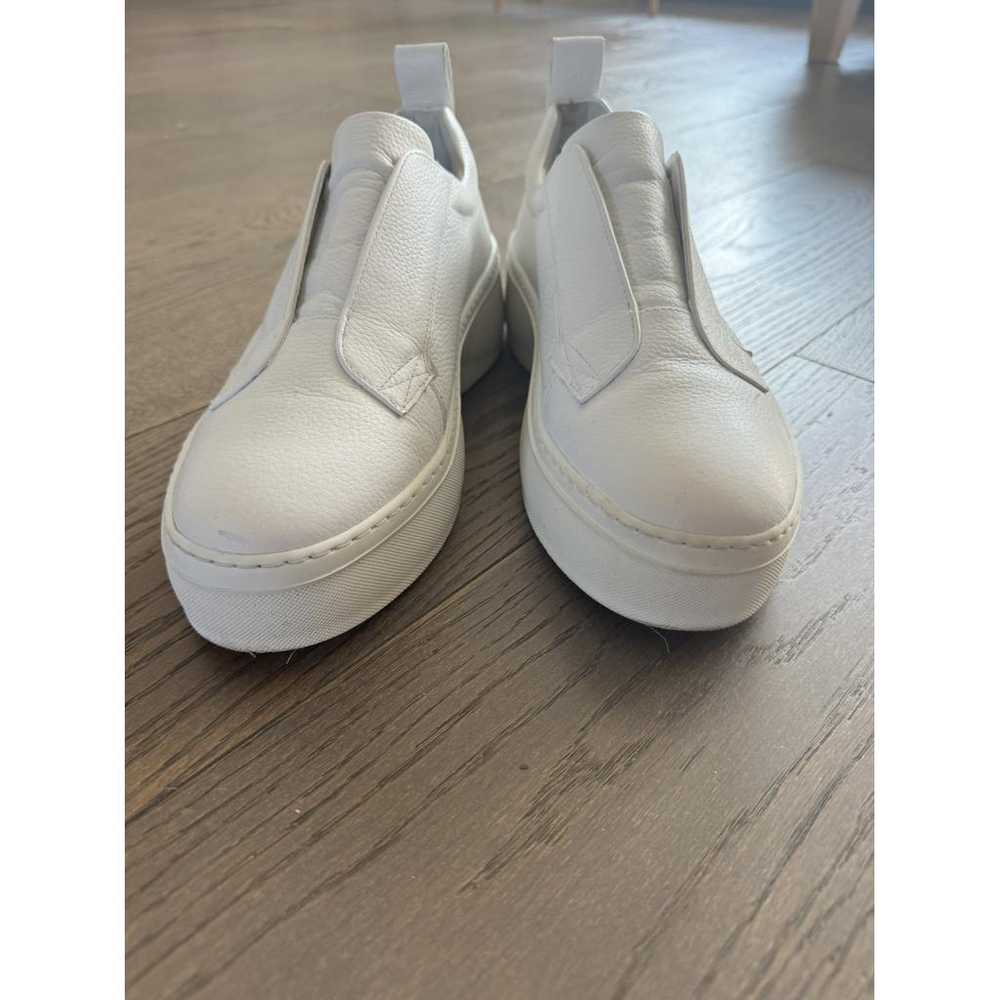 John Lewis Leather trainers - image 2