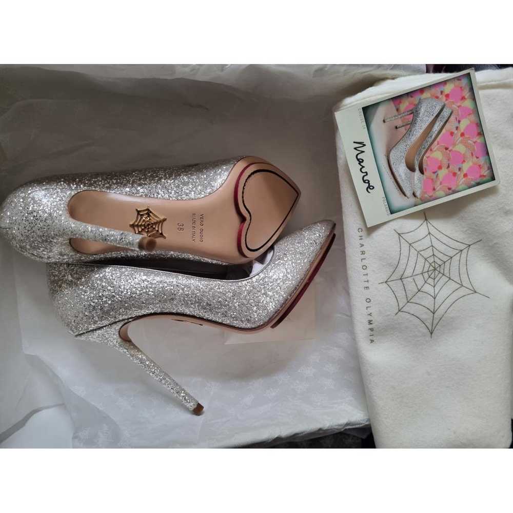 Charlotte Olympia Glitter heels - image 4