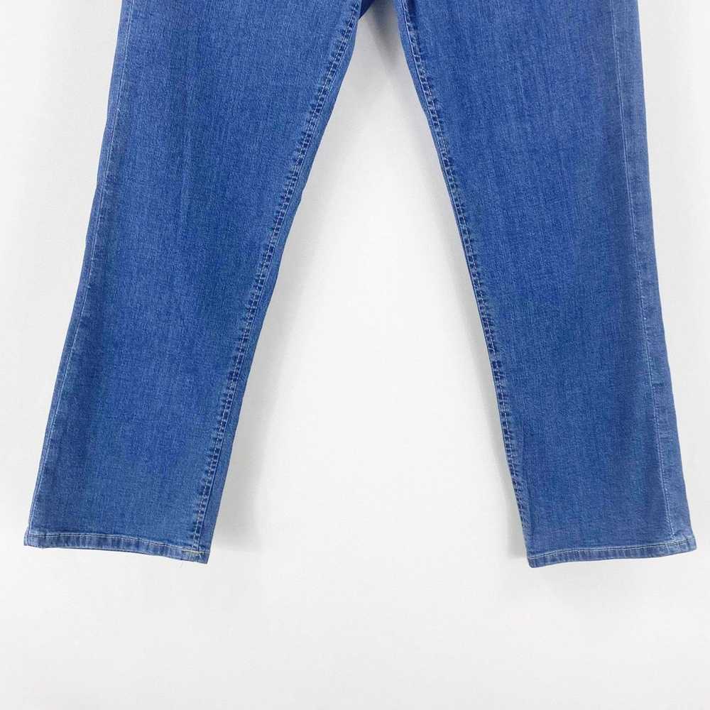 Theory THEORY Blue Medium Wash Bootcut Jeans - image 2