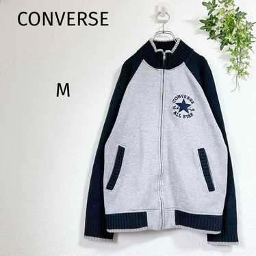 Converse zip-up jacket with sleeve logo embroider… - image 1