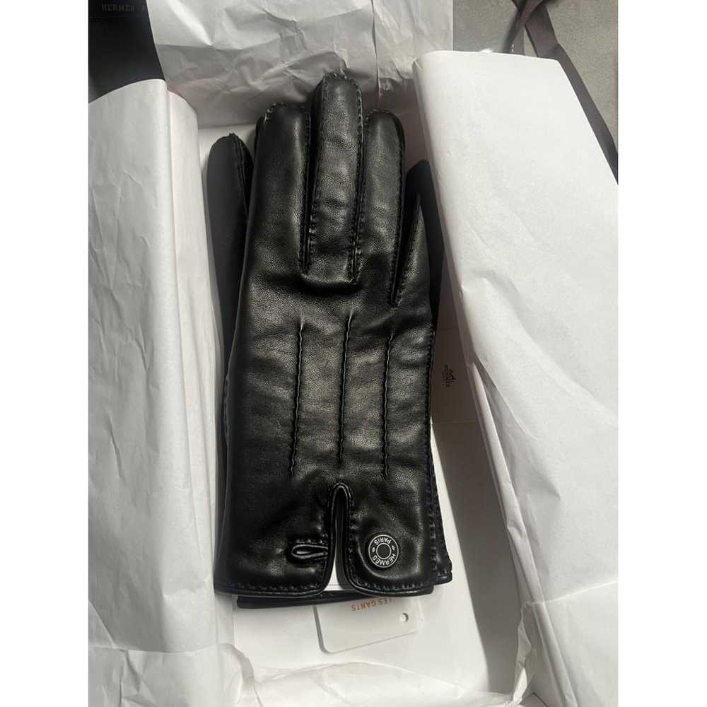 Hermès Leather gloves - image 3