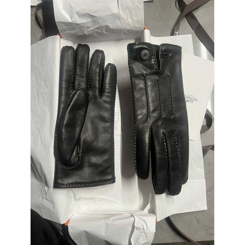 Hermès Leather gloves - image 5