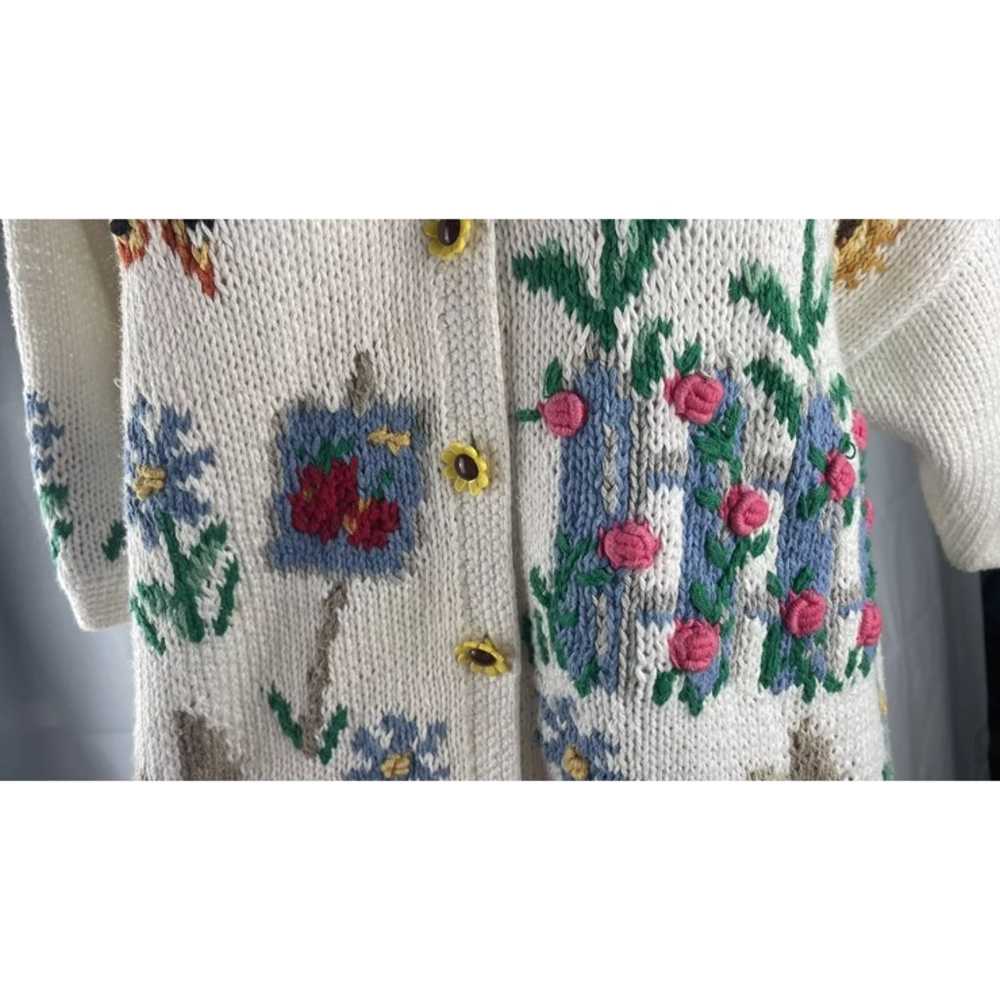 VTG Signatures Northern Isles cardigan sweater Bu… - image 6