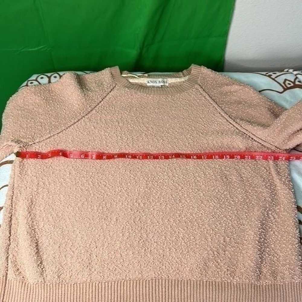 Woman’s Knox Rose Nubby Sweater in Dusty Rose Col… - image 11