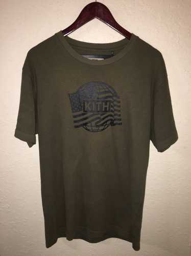 Kith RARE 2017 Kith Military Olive Green Box Logo 