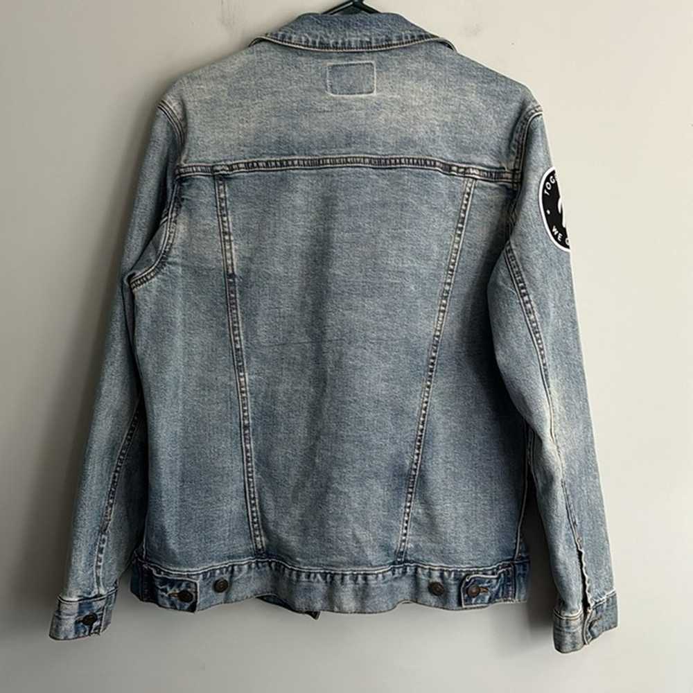 Peloton Denim Jean Jacket With Limited Edition Pa… - image 6