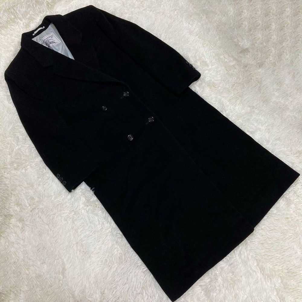 BURBERRY Double Chester Coat Cashmere Blend Black… - image 12