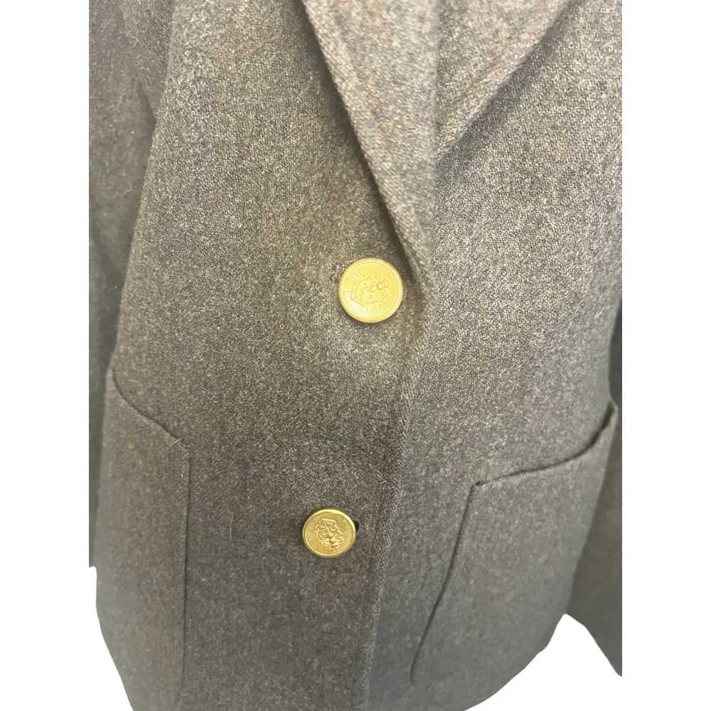 Vintage Tweed Brown Wool Jacket - image 12