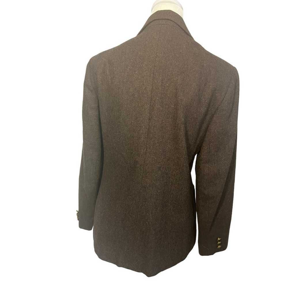 Vintage Tweed Brown Wool Jacket - image 7