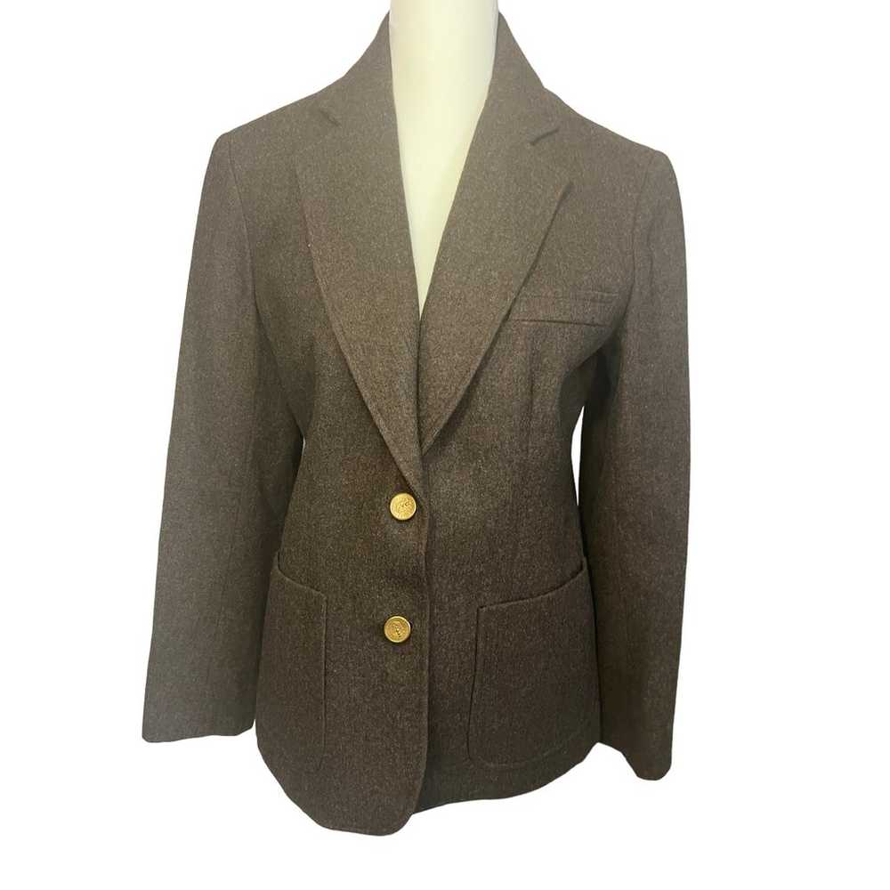 Vintage Tweed Brown Wool Jacket - image 8