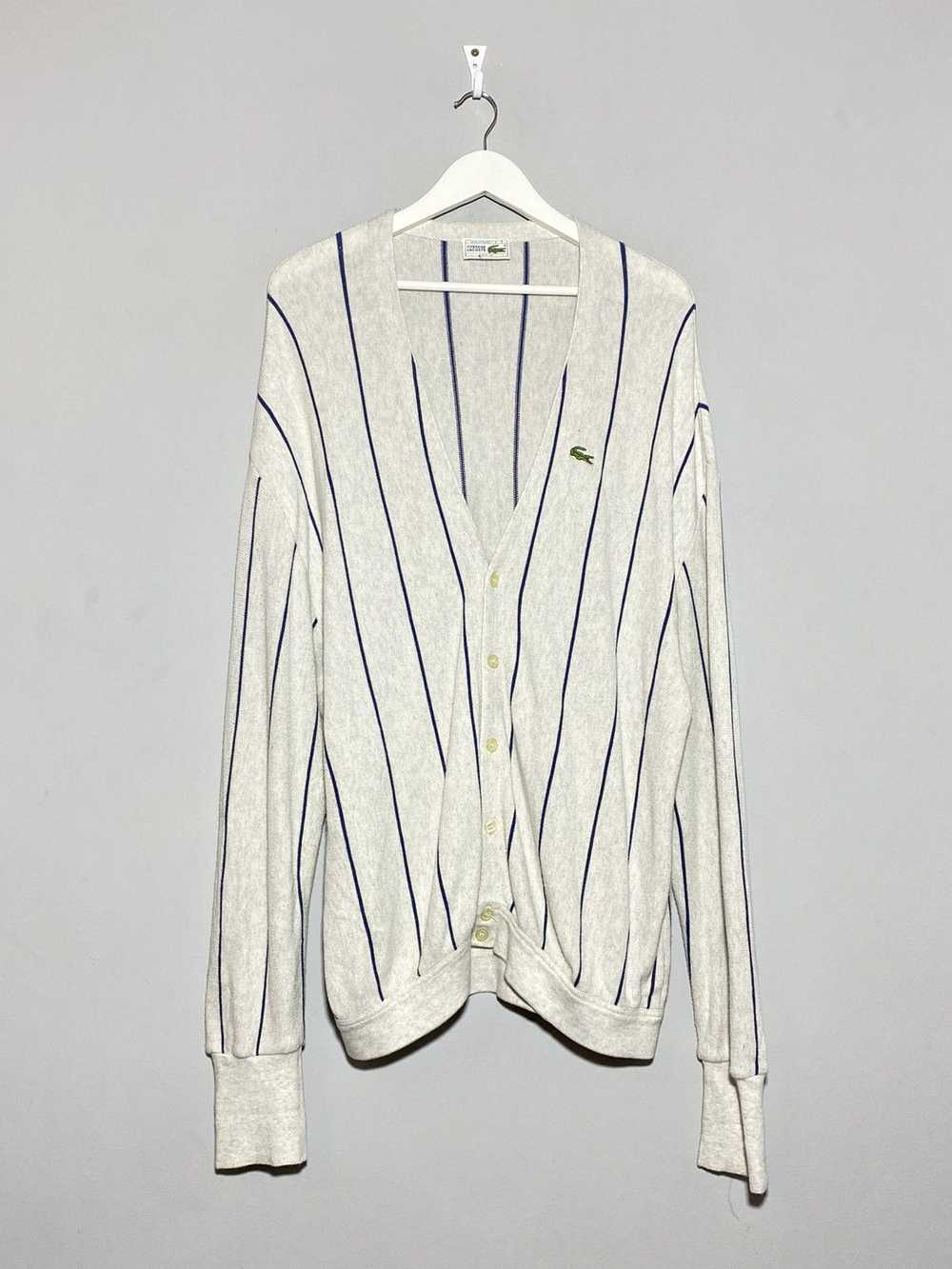 Lacoste × Vintage Lacoste vintage men’s cardigan - image 1