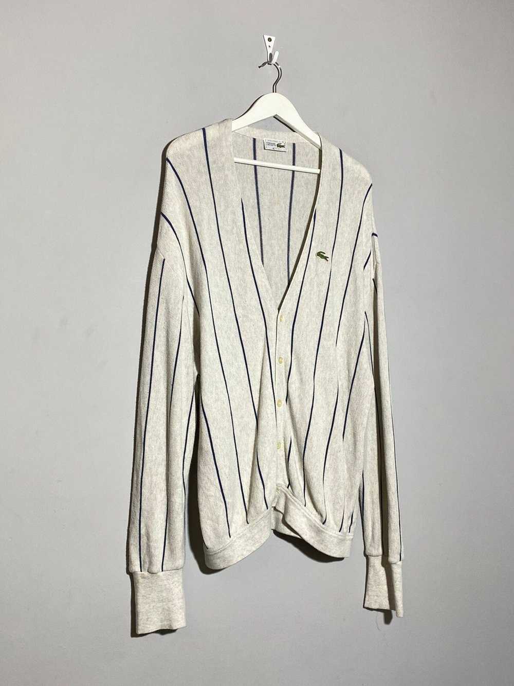 Lacoste × Vintage Lacoste vintage men’s cardigan - image 2