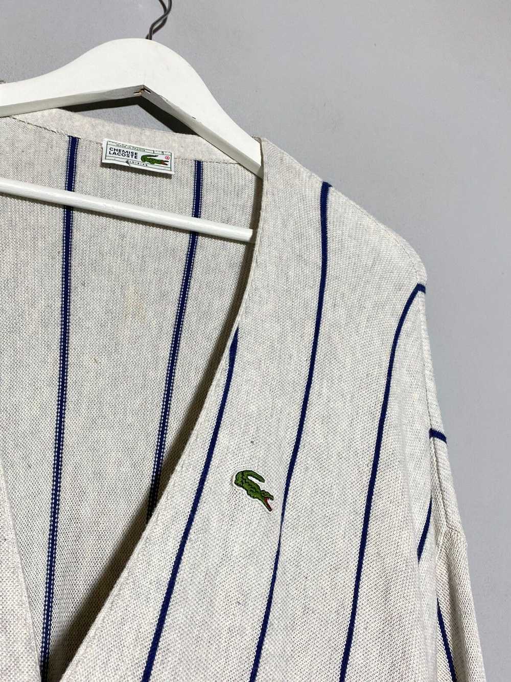 Lacoste × Vintage Lacoste vintage men’s cardigan - image 7