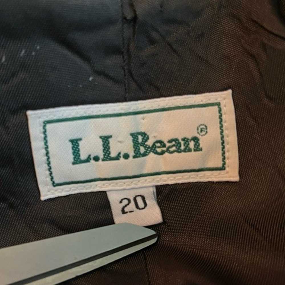 Vintage LL Bean Plaid Jacket Shacket Button Up Co… - image 2