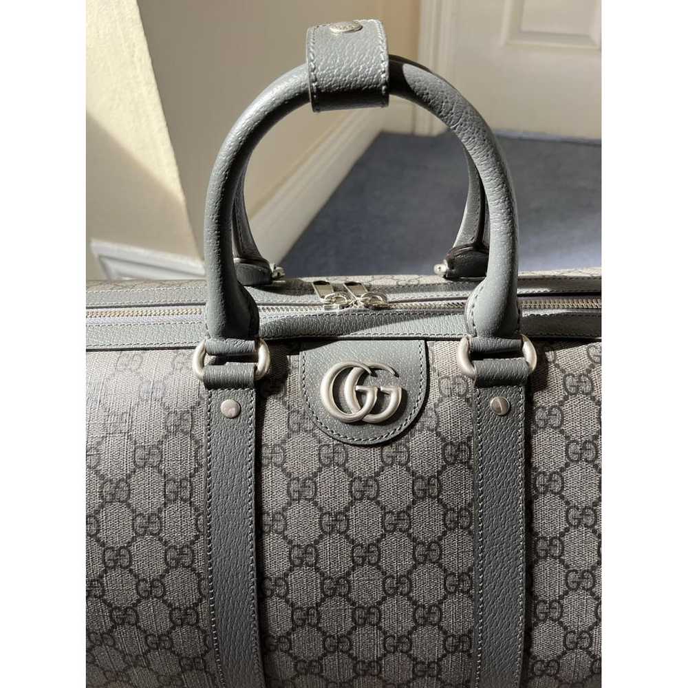 Gucci Ophidia patent leather travel bag - image 4