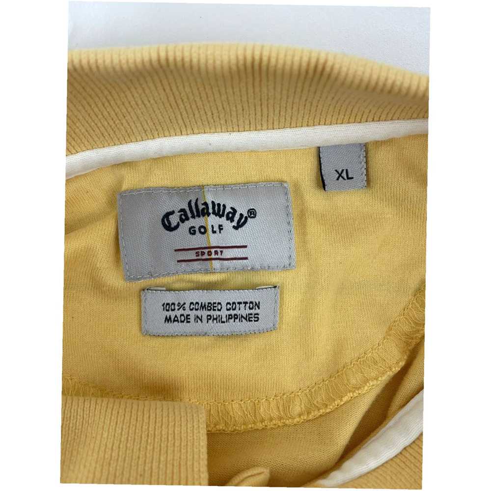 Callaway Authentic Classic Yellow and White Strip… - image 5