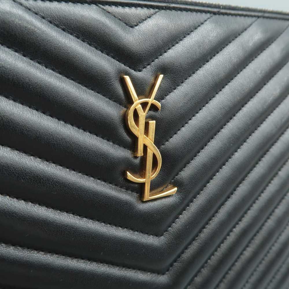 Saint Laurent Leather clutch bag - image 8