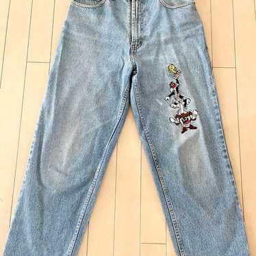 Looney Tunes classic vintage jeans from the 90s. - image 1