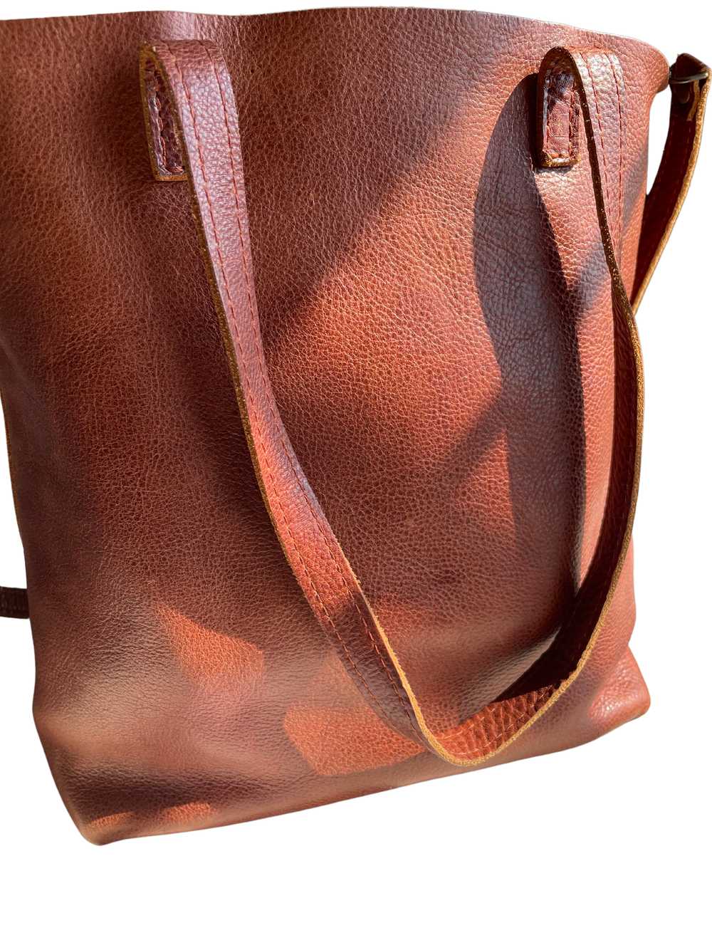 Portland Leather Crossbody Tote - image 3