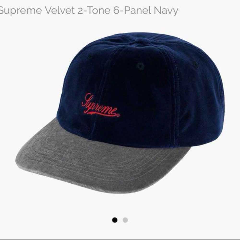 Supreme Velvet 2-Tone 6-Panel - image 1