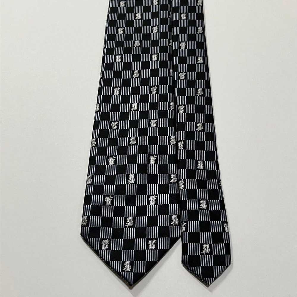 【Necktie Baystars Jacquard Design Polyester Used … - image 3