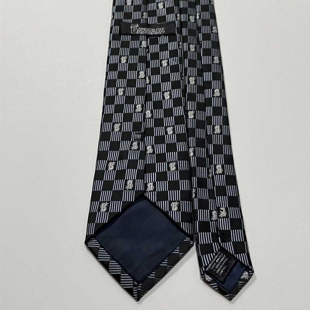 【Necktie Baystars Jacquard Design Polyester Used … - image 4