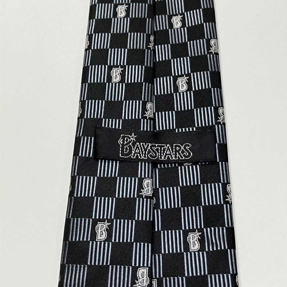 【Necktie Baystars Jacquard Design Polyester Used … - image 5