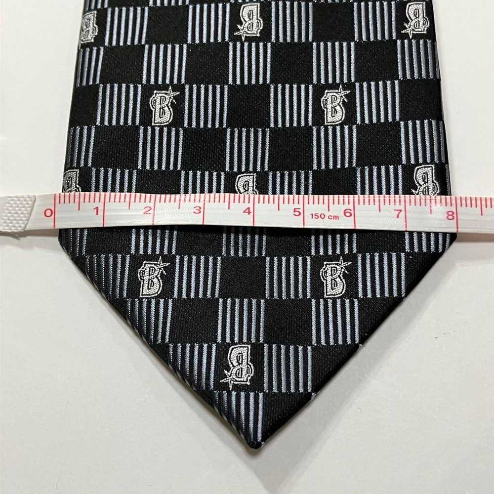 【Necktie Baystars Jacquard Design Polyester Used … - image 7