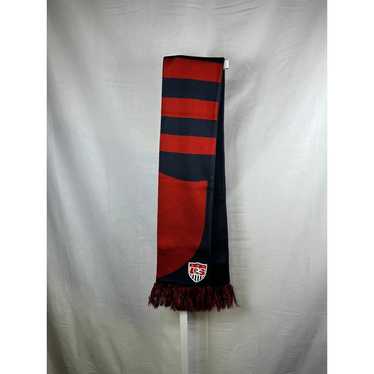 USA Soccer Futbol Scarf Nike Vintage Two Sided Blu